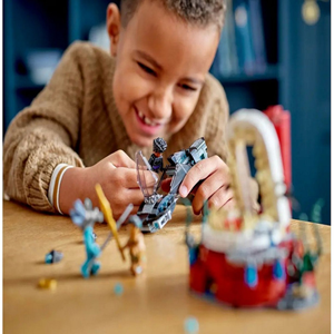 لگو مارول سری ابر قهرمانان 355 قطعه King Namor's Throne Room 77213_لگو